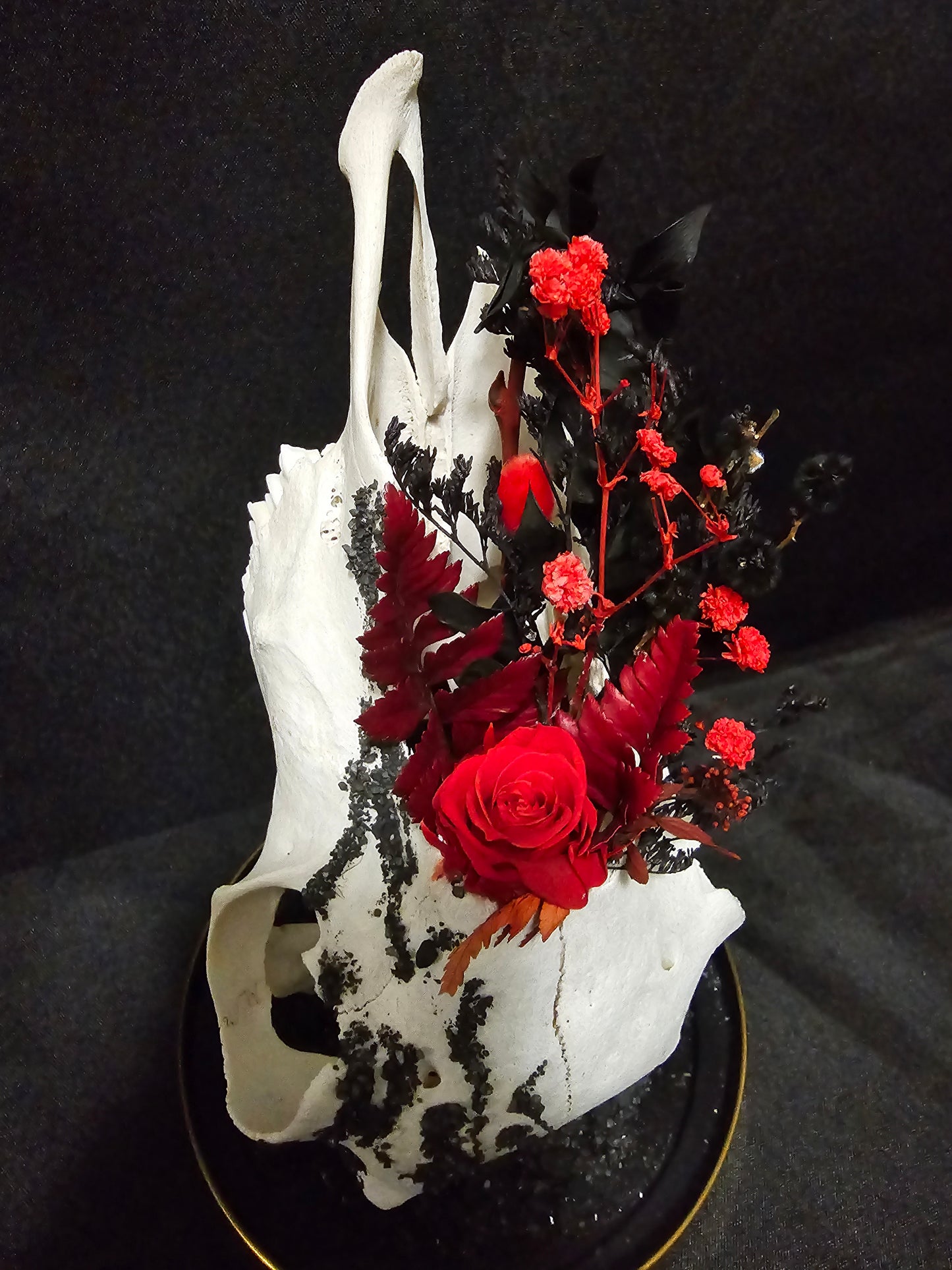 Sheep Red Rose Terrarium