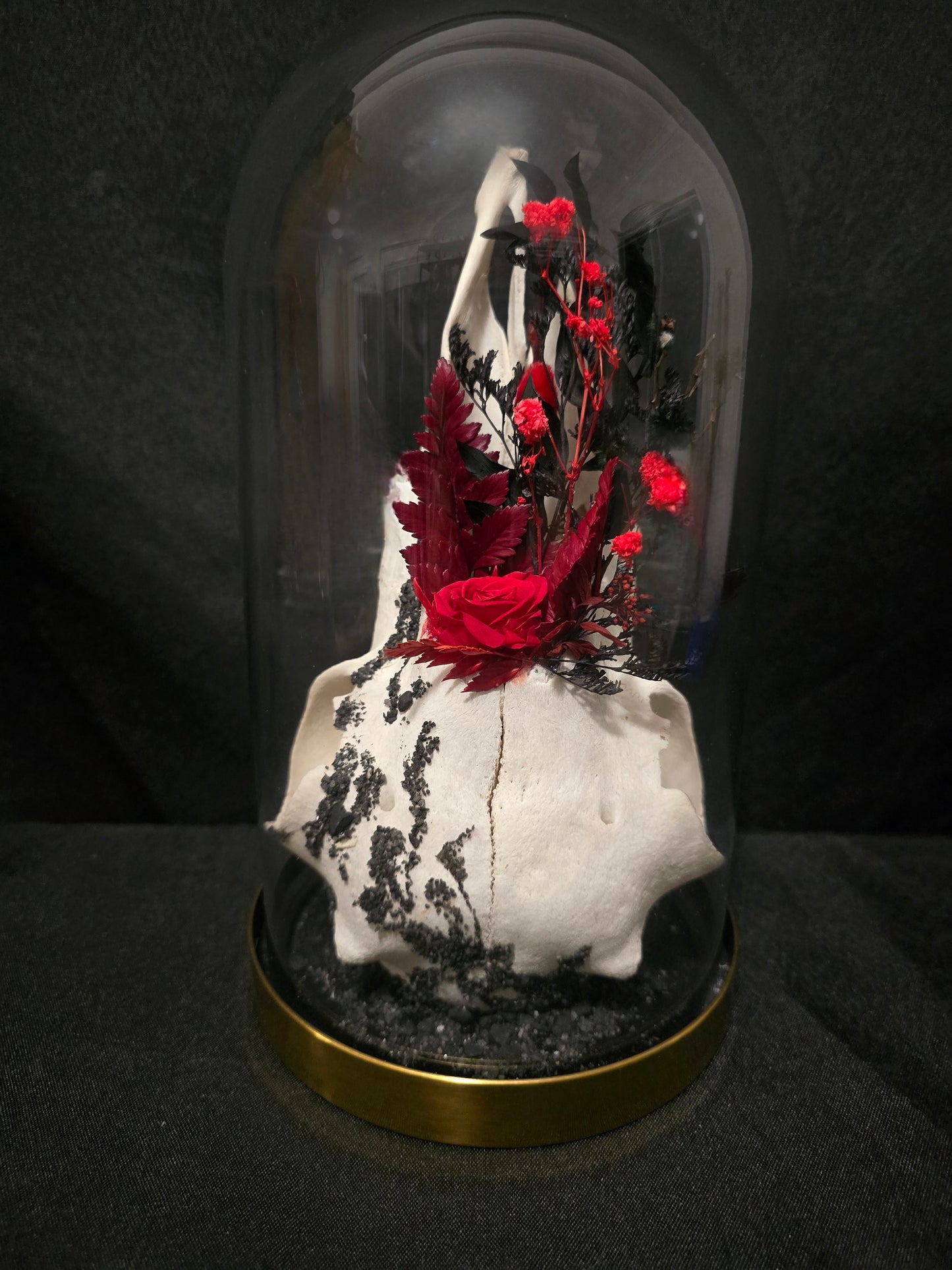 Sheep Red Rose Terrarium